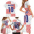 Custom Croatia Football Champion 2024 Family Matching Short Sleeve Bodycon Dress and Hawaiian Shirt - Wonder Print Shop