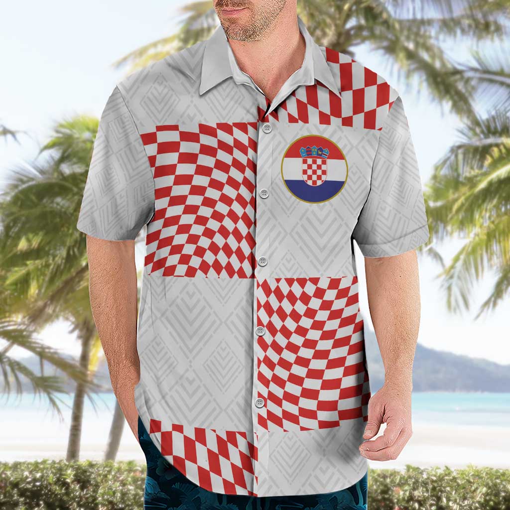 Custom Croatia Football Champion 2024 Hawaiian Shirt - Wonder Print Shop