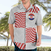Custom Croatia Football Champion 2024 Hawaiian Shirt - Wonder Print Shop