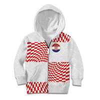 Custom Croatia Football Champion 2024 Kid Hoodie - Wonder Print Shop