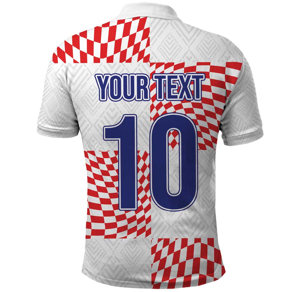 Custom Croatia Football Champion 2024 Polo Shirt - Wonder Print Shop