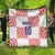 Custom Croatia Football Champion 2024 Quilt - Wonder Print Shop