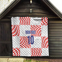 Custom Croatia Football Champion 2024 Quilt - Wonder Print Shop