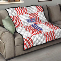 Custom Croatia Football Champion 2024 Quilt - Wonder Print Shop