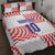 Custom Croatia Football Champion 2024 Quilt Bed Set - Wonder Print Shop
