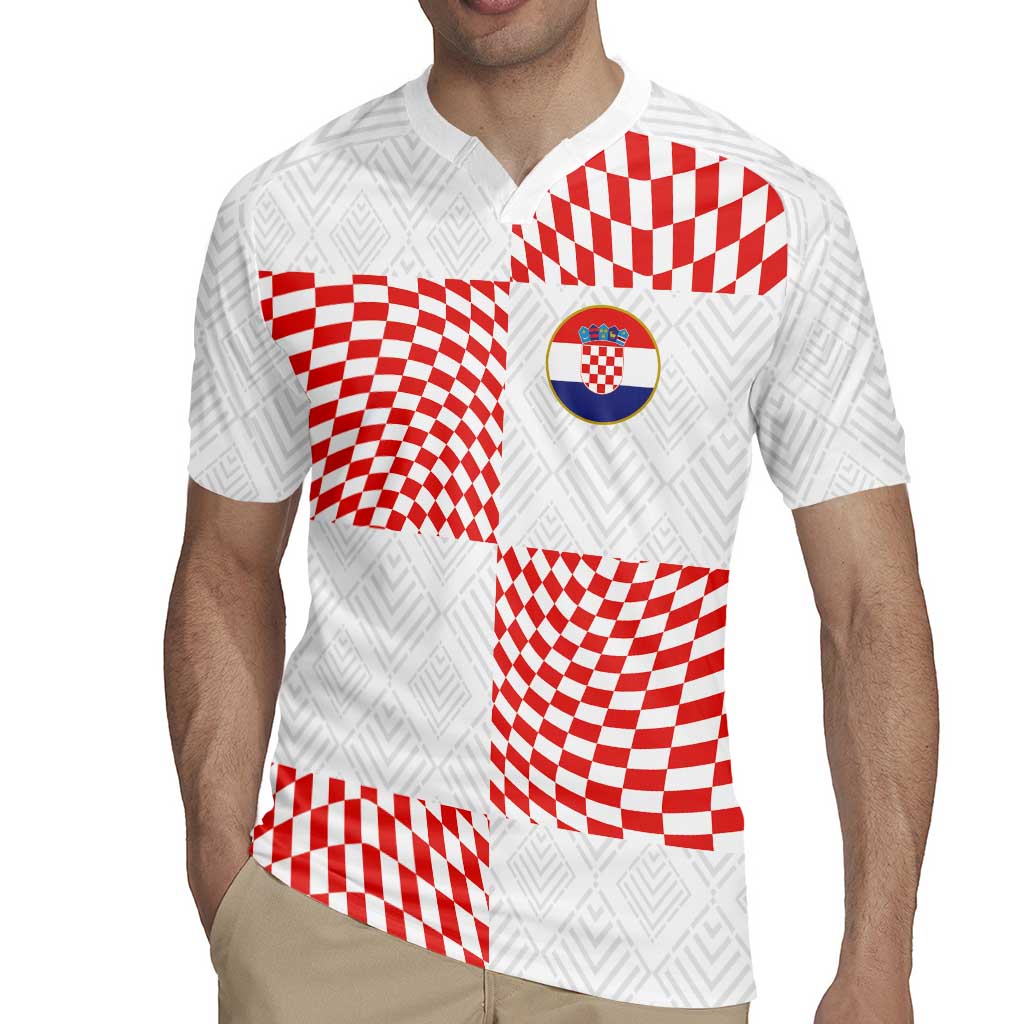Custom Croatia Football Champion 2024 Rugby Jersey - Wonder Print Shop