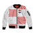 Custom Croatia Football Champion 2024 Sleeve Zip Bomber Jacket - Wonder Print Shop