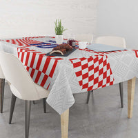 Custom Croatia Football Champion 2024 Tablecloth - Wonder Print Shop