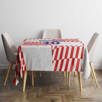 Custom Croatia Football Champion 2024 Tablecloth - Wonder Print Shop