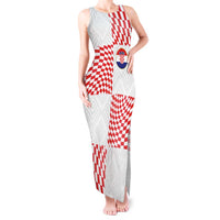 Custom Croatia Football Champion 2024 Tank Maxi Dress - Wonder Print Shop