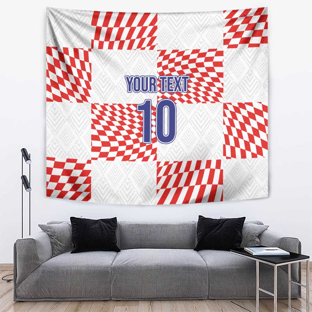 Custom Croatia Football Champion 2024 Tapestry - Wonder Print Shop