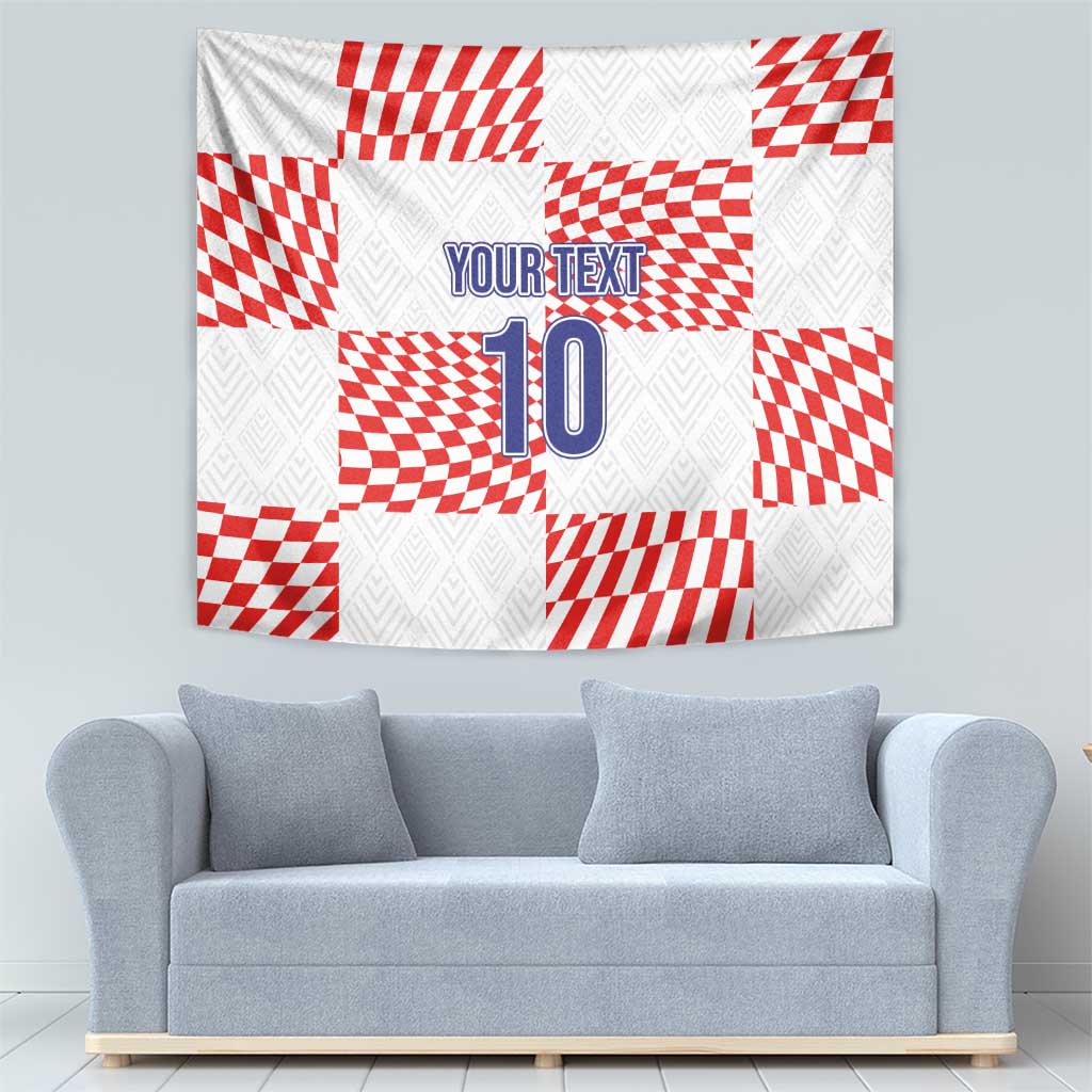 Custom Croatia Football Champion 2024 Tapestry - Wonder Print Shop