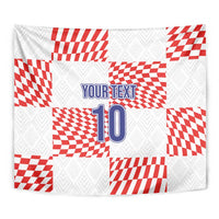 Custom Croatia Football Champion 2024 Tapestry - Wonder Print Shop