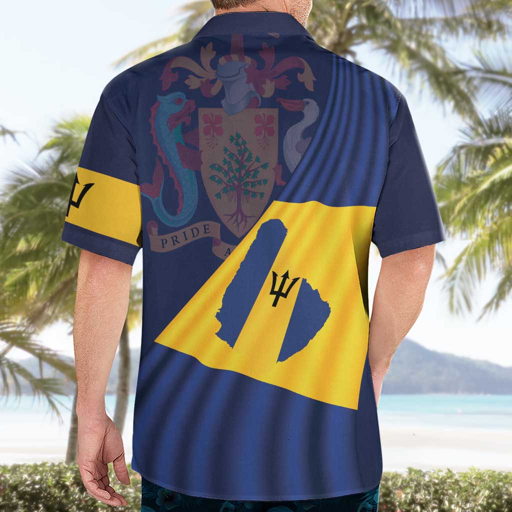Barbados Independence Day Hawaiian Shirt National Flag Design - Wonder Print Shop