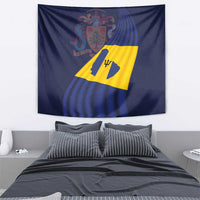 Barbados Independence Day Tapestry National Flag Design - Wonder Print Shop