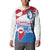 Greenland National Day Button Sweatshirt National Country Flag and Emblem with The Map