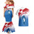 Greenland National Day Couples Matching Mermaid Dress and Hawaiian Shirt National Country Flag and Emblem with The Map