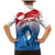 Greenland National Day Family Matching Mermaid Dress and Hawaiian Shirt National Country Flag and Emblem with The Map