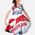 Greenland National Day Family Matching Off The Shoulder Long Sleeve Dress and Hawaiian Shirt National Country Flag and Emblem with The Map