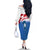 Greenland National Day Family Matching Off The Shoulder Long Sleeve Dress and Hawaiian Shirt National Country Flag and Emblem with The Map