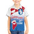 Greenland National Day Family Matching Short Sleeve Bodycon Dress and Hawaiian Shirt National Country Flag and Emblem with The Map