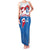 Greenland National Day Family Matching Tank Maxi Dress and Hawaiian Shirt National Country Flag and Emblem with The Map