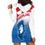 Greenland National Day Hoodie Dress National Country Flag and Emblem with The Map