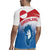 Greenland National Day Rugby Jersey National Country Flag and Emblem with The Map