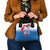 Greenland National Day Shoulder Handbag National Country Flag and Emblem with The Map