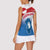 Greenland National Day Women Sleeveless Polo Shirt National Country Flag and Emblem with The Map