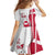 Greenland and Denmark Together Family Matching Off Shoulder Maxi Dress and Hawaiian Shirt National Country Map and Flag Style