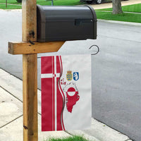 Greenland and Denmark Together Garden Flag National Country Map and Flag Style