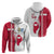 Greenland and Denmark Together Hoodie National Country Map and Flag Style