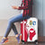 Greenland and Denmark Together Luggage Cover National Country Map and Flag Style
