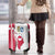 Greenland and Denmark Together Luggage Cover National Country Map and Flag Style