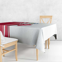Greenland and Denmark Together Tablecloth National Country Map and Flag Style