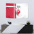 Greenland and Denmark Together Tapestry National Country Map and Flag Style
