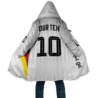 German Football Custom Cloak Retro Geometric Flag Stripe Heritage Shield Design