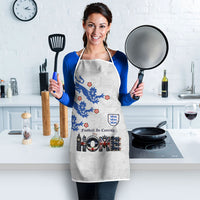England National Football Apron Football is Coming Home Typography Sporty Style