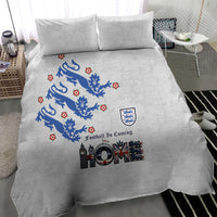 England National Football Bedding Set Football is Coming Home Typography Sporty Style
