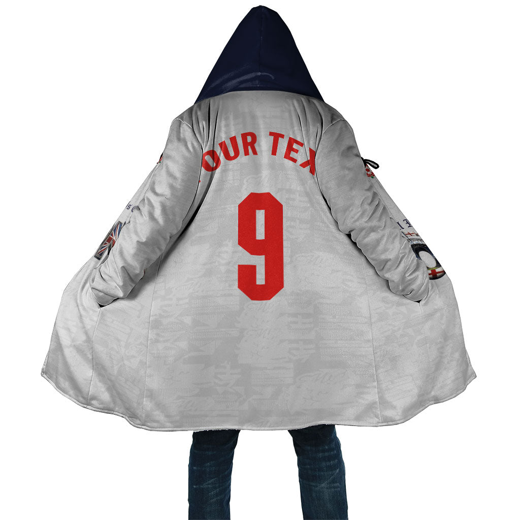 Custom England National Football Cloak Football is Coming Home Typography Sporty Style