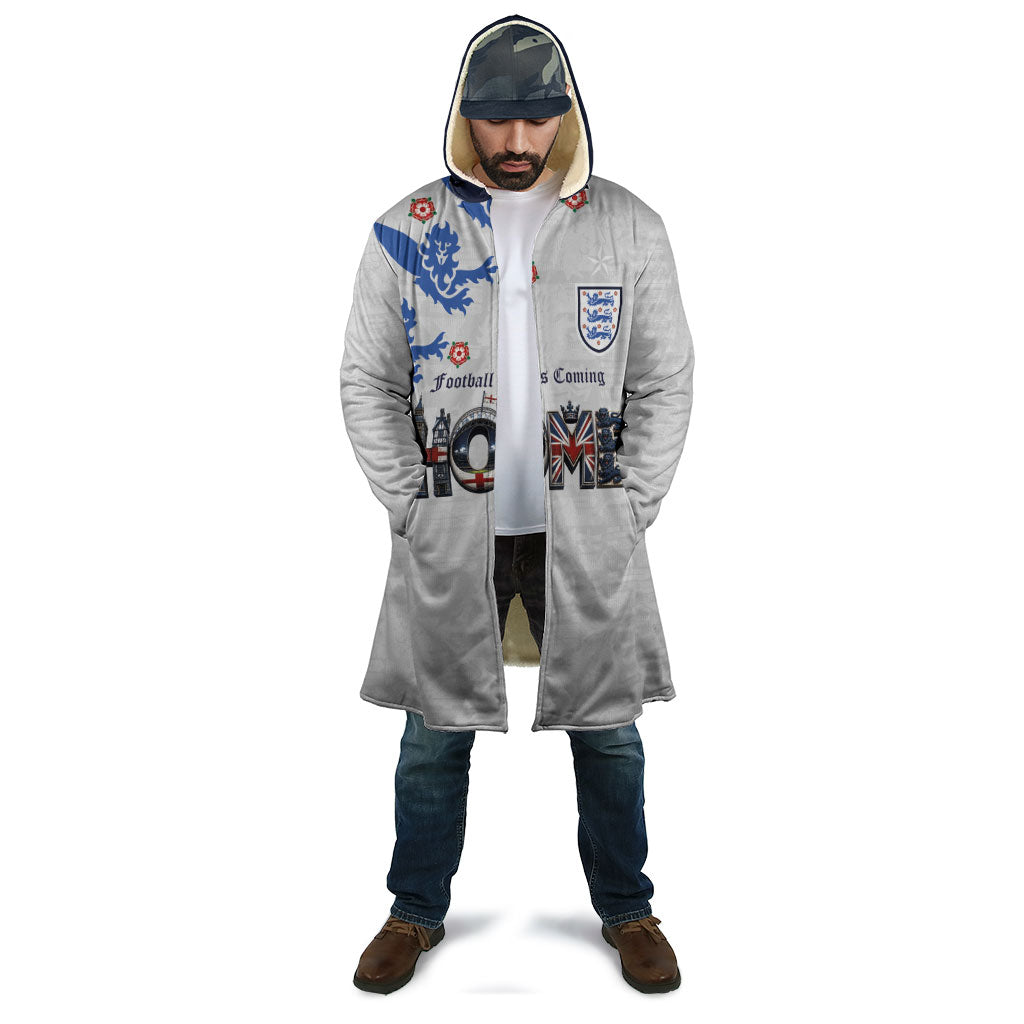 Custom England National Football Cloak Football is Coming Home Typography Sporty Style