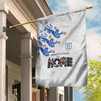 England National Football Garden Flag Football is Coming Home Typography Sporty Style