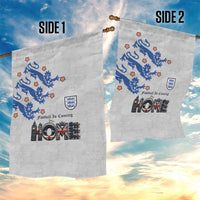 England National Football Garden Flag Football is Coming Home Typography Sporty Style
