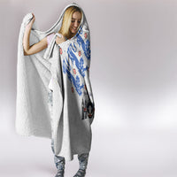 England National Football Hooded Blanket Football is Coming Home Typography Sporty Style