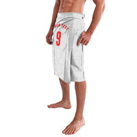Custom England National Football Lavalava Football is Coming Home Typography Sporty Style