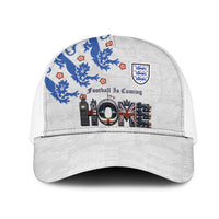 England National Football Mesh Trucker Cap Football is Coming Home Typography Sporty Style
