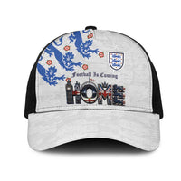 England National Football Mesh Trucker Cap Football is Coming Home Typography Sporty Style