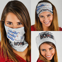 England National Football Neck Gaiter Football is Coming Home Typography Sporty Style