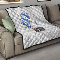 England National Football Quilt Football is Coming Home Typography Sporty Style
